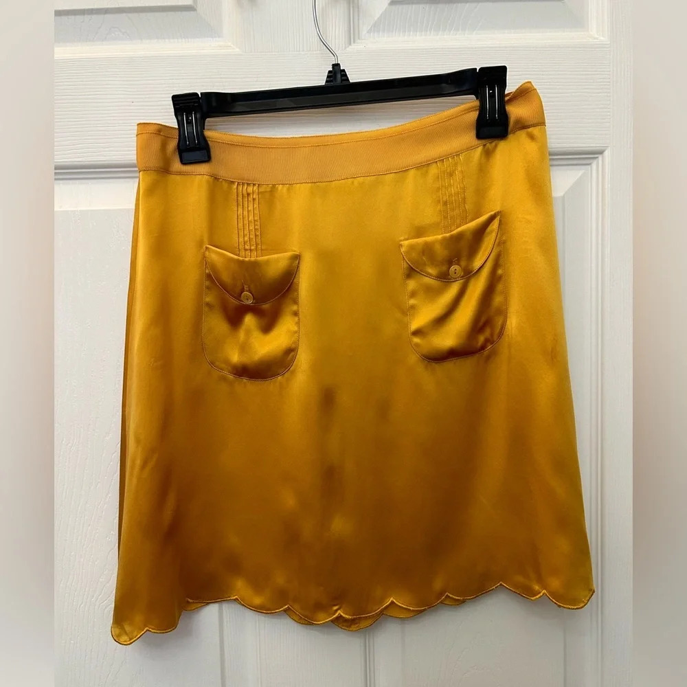 See by Chloe silk Scallop Skirt, Doen Love shack Fancy